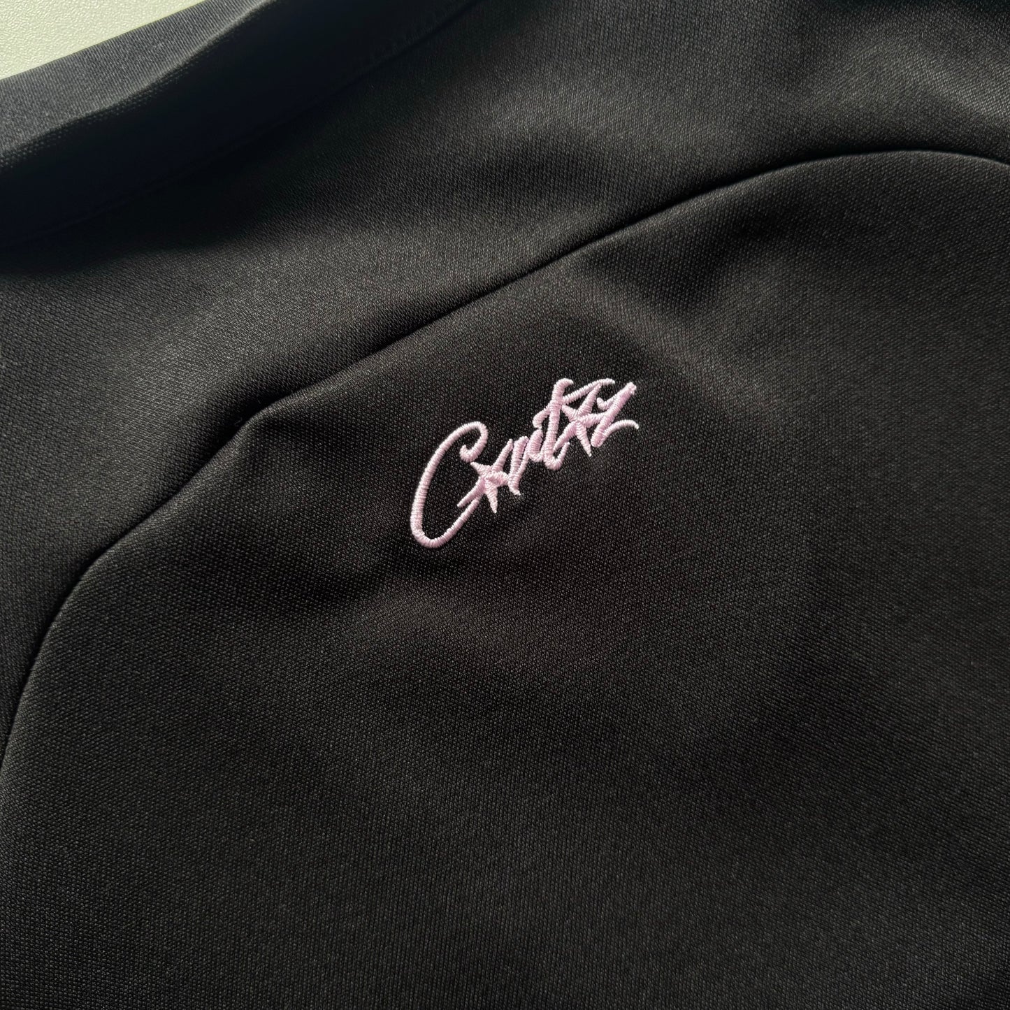 CORTEIZ TALISMO FOOTBALL JERSEY BLACK/PINK TUNEDGARAGEWORLD