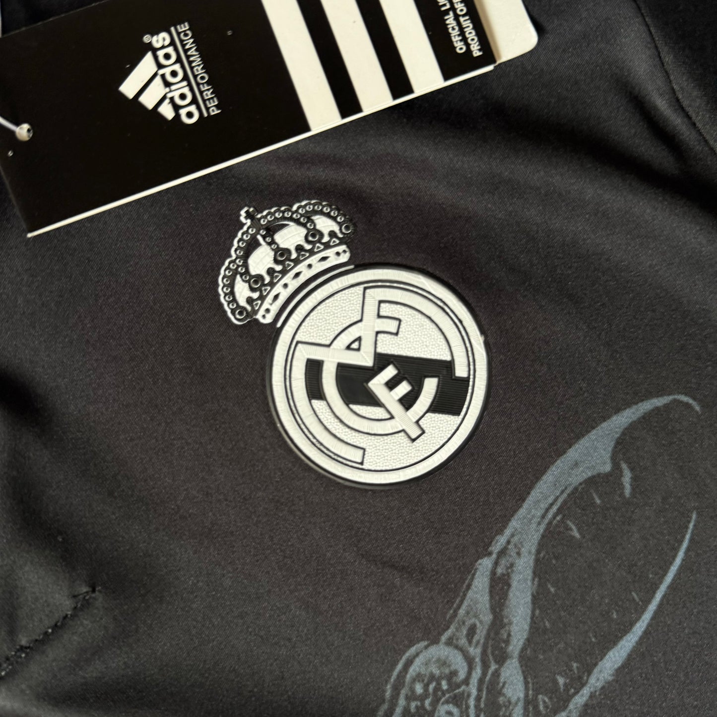 RETRO REAL MADRID THIRD DRAGON 2014/15 LONG SLEEVE