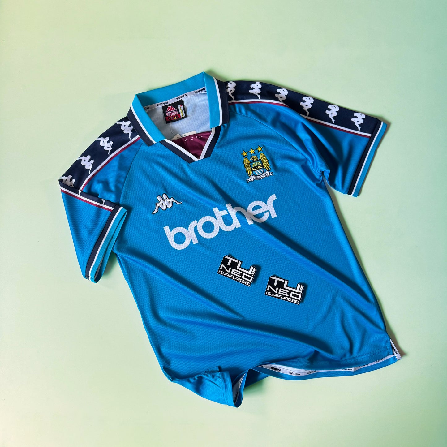 MANCHESTER CITY 1998/99 HOME JERSEY RETRO