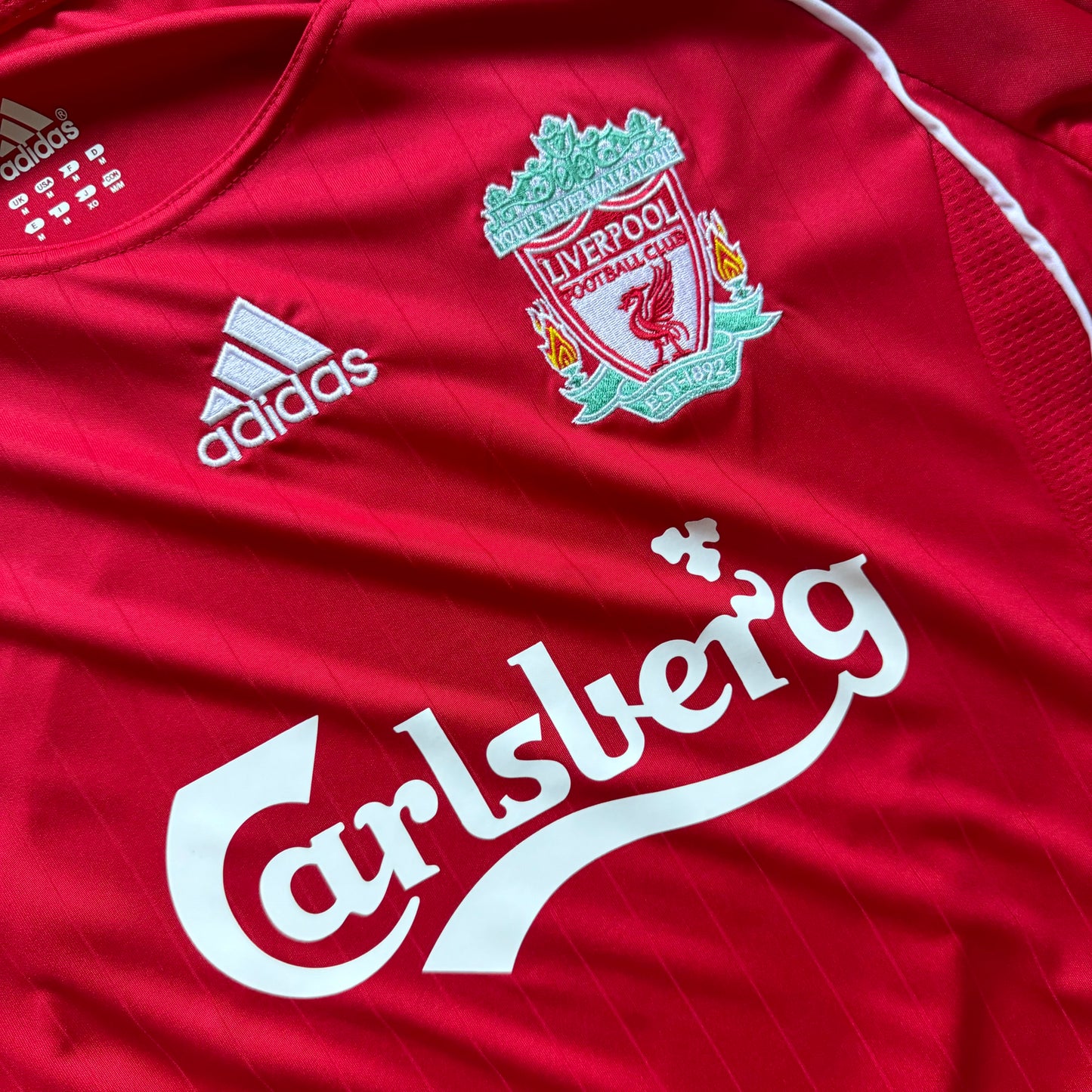 RETRO LIVERPOOL 2007/07 CUSTOM DRAGON 10