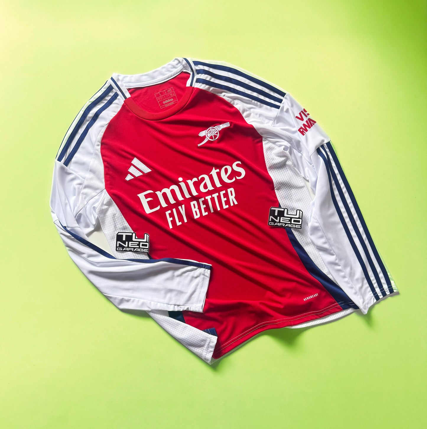 ARSENAL HOME JERSEY 2024/25 RED LONG SLEEVE