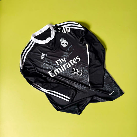 RETRO REAL MADRID THIRD DRAGON 2014/15 LONG SLEEVE