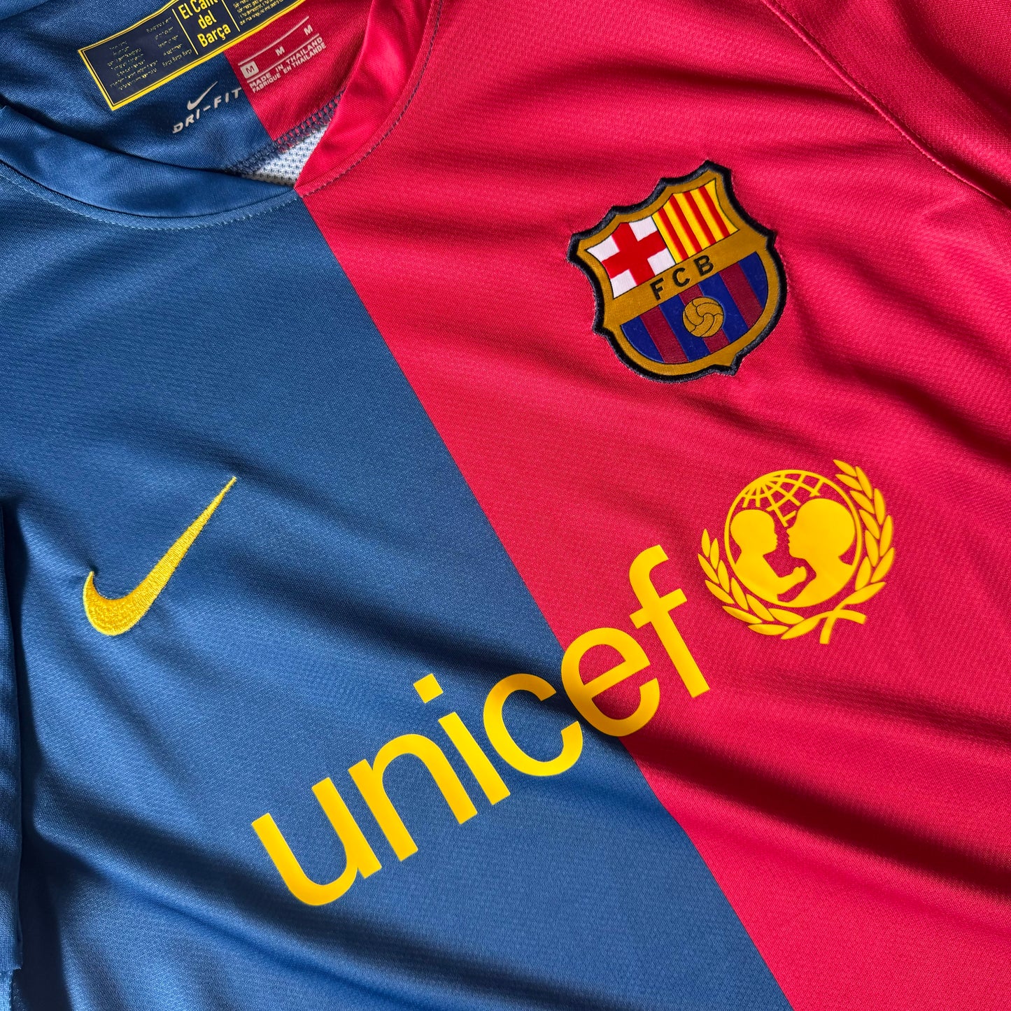 RETRO BARCELONA HOME JERSEY 2008/09