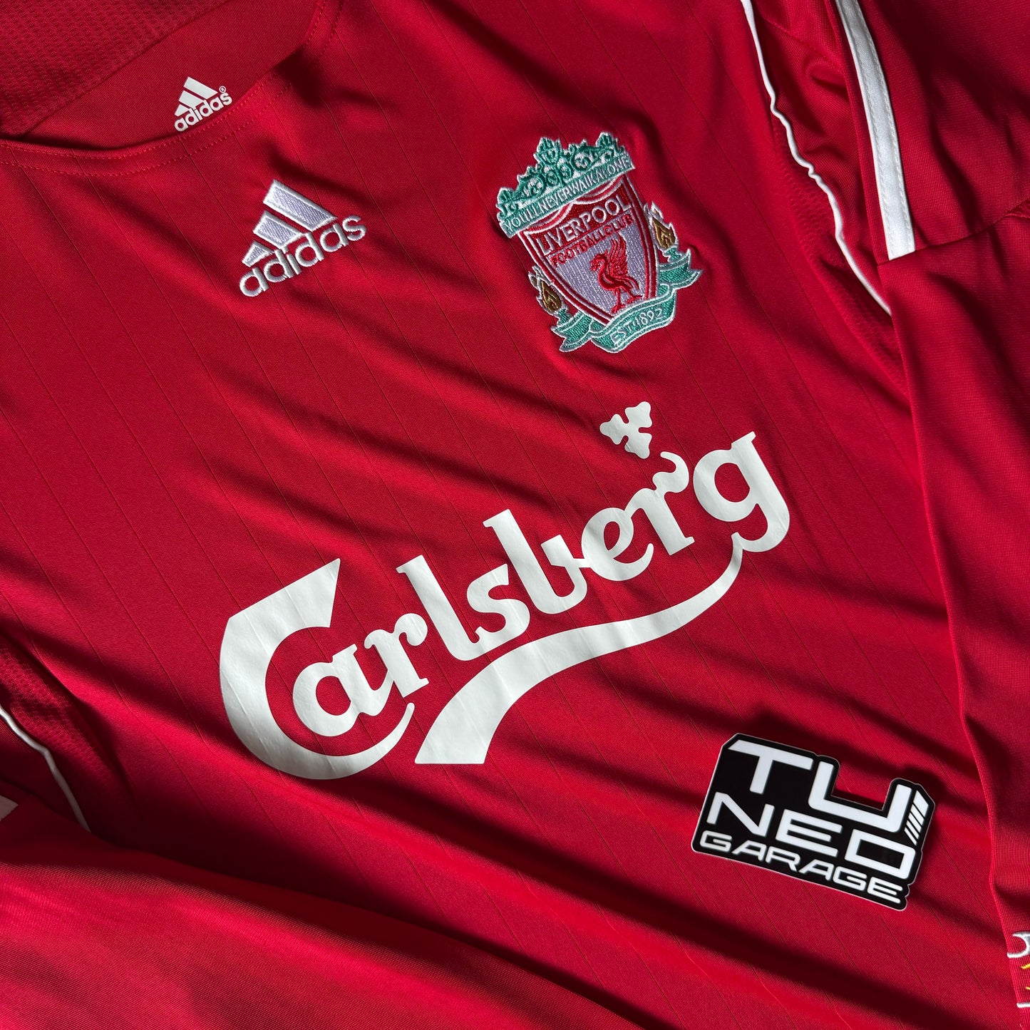 RETRO LIVERPOOL 2007/08 HOME JERSEY LONG SLEEVE