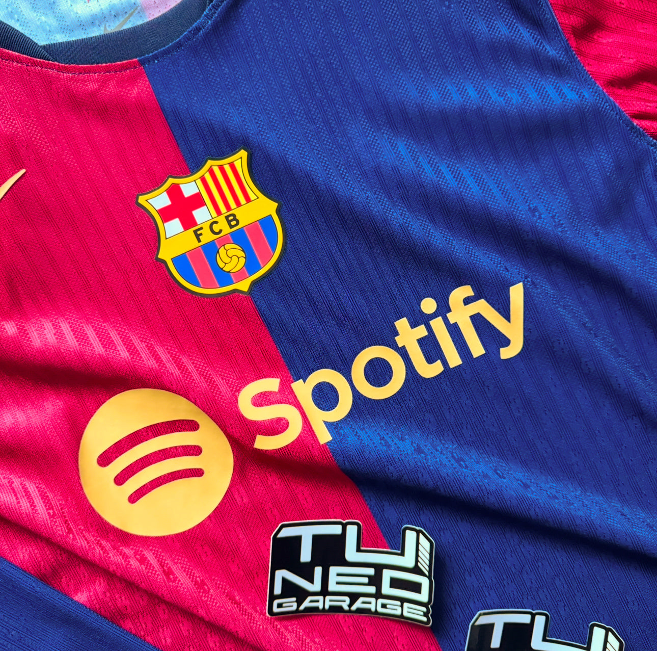 FC BARCELONA HOME KIT 2024/25 LONG SLEEVE AUTENTHIC CUSTOM LIORA DRAGON