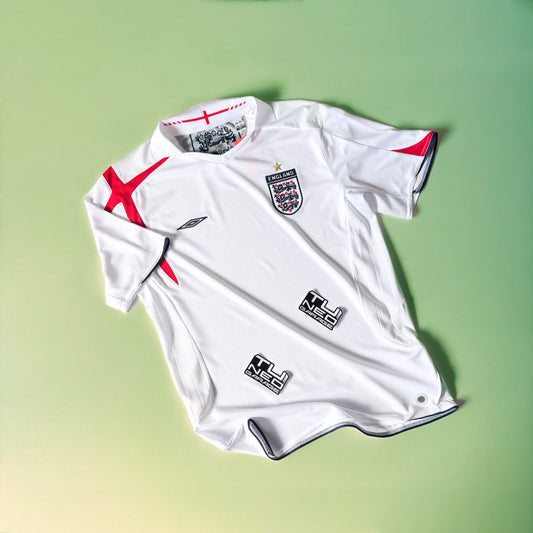 RETRO ENGLAND HOME JERSEY 2006 UMBRO