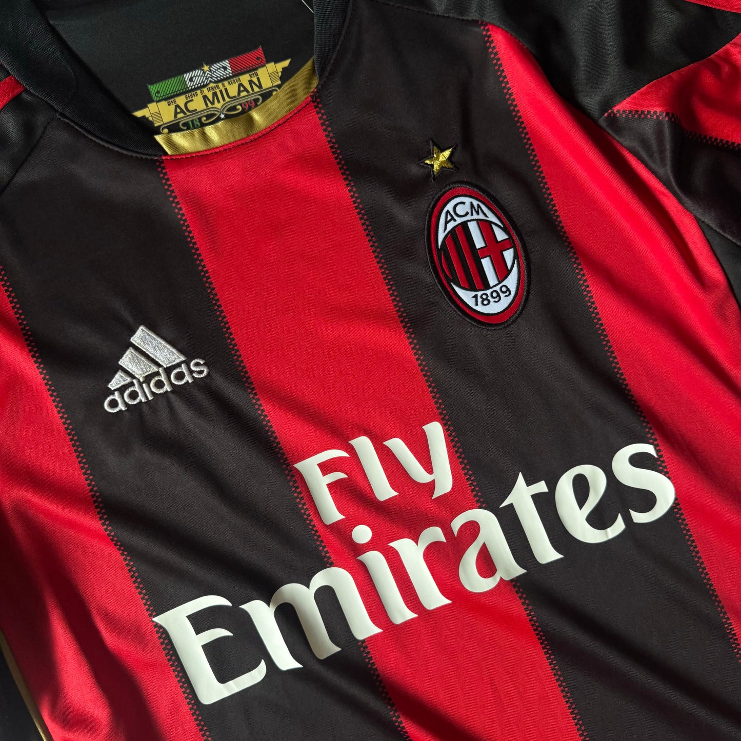 AC MILAN HOME JERSEY RETRO 2010/11