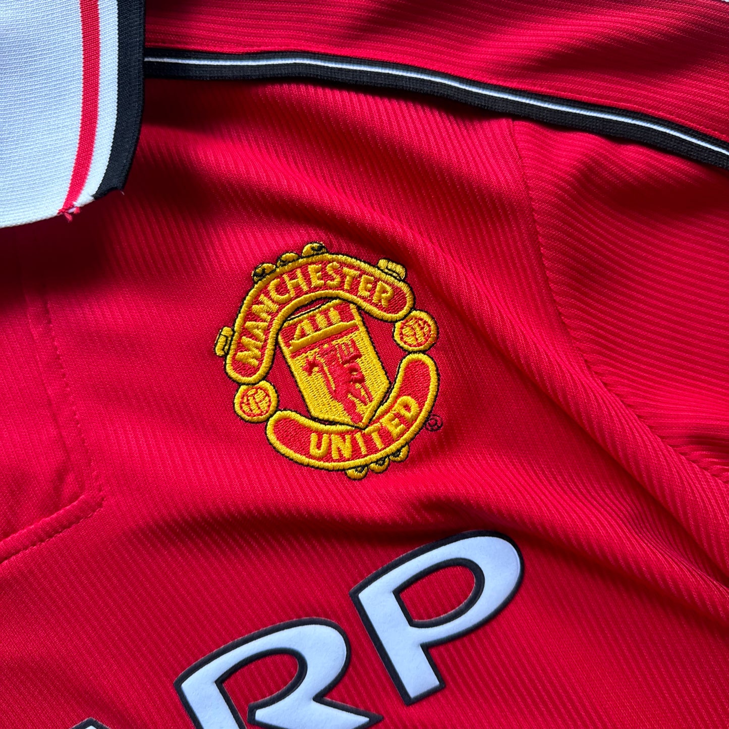 RETRO MANCHESTER UNITED 98 HOME CUSTOM LIORA DRAGON