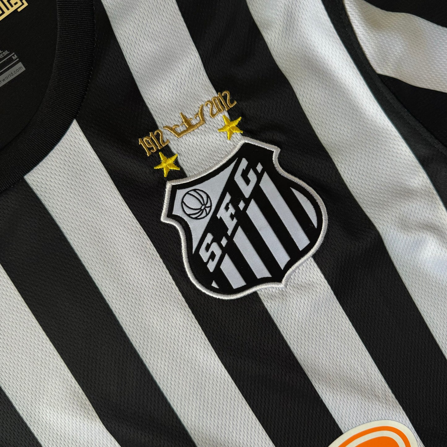 SANTOS FC RETRO SOCCER JERSEY 2012 AWAY