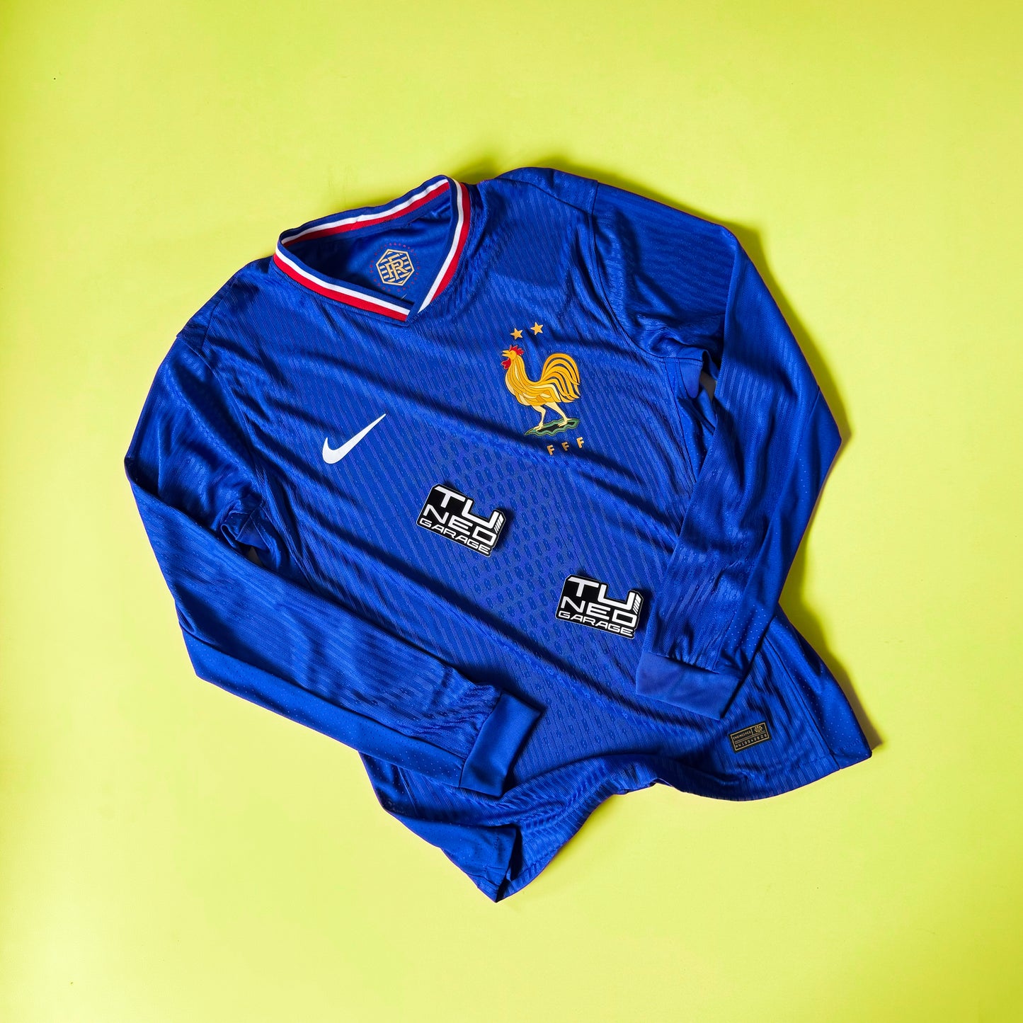 FRANCE HOME JERSEY 2024/25 LONG SLEEVE AUTENTHIC VERSION