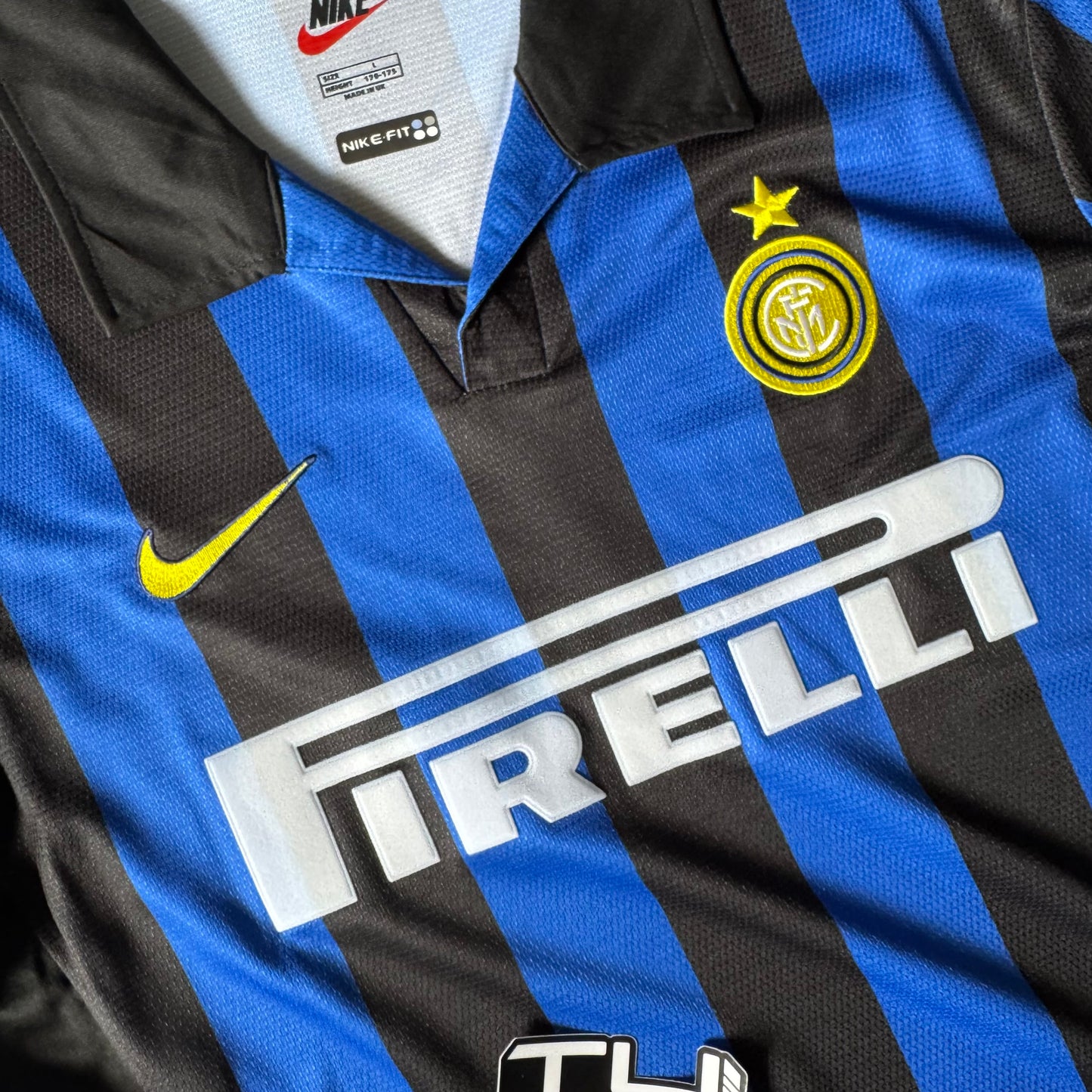 INTER MILAN HOME JERSEY 1998 LONG SLEEVE RETRO