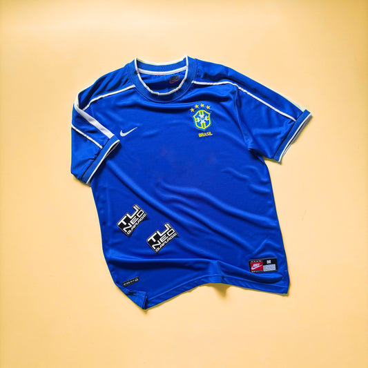 RETRO BRASIL 98 JERSEY AWAY BLUE