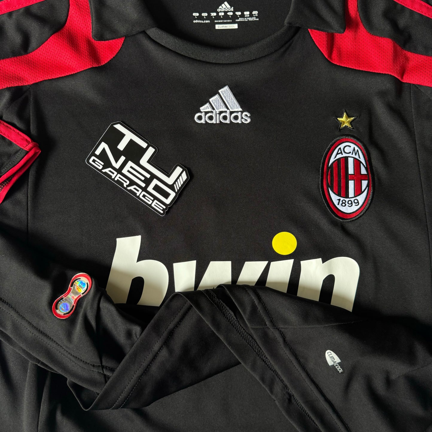 AC MILAN 2007/08 THIRD JERSEY RETRO