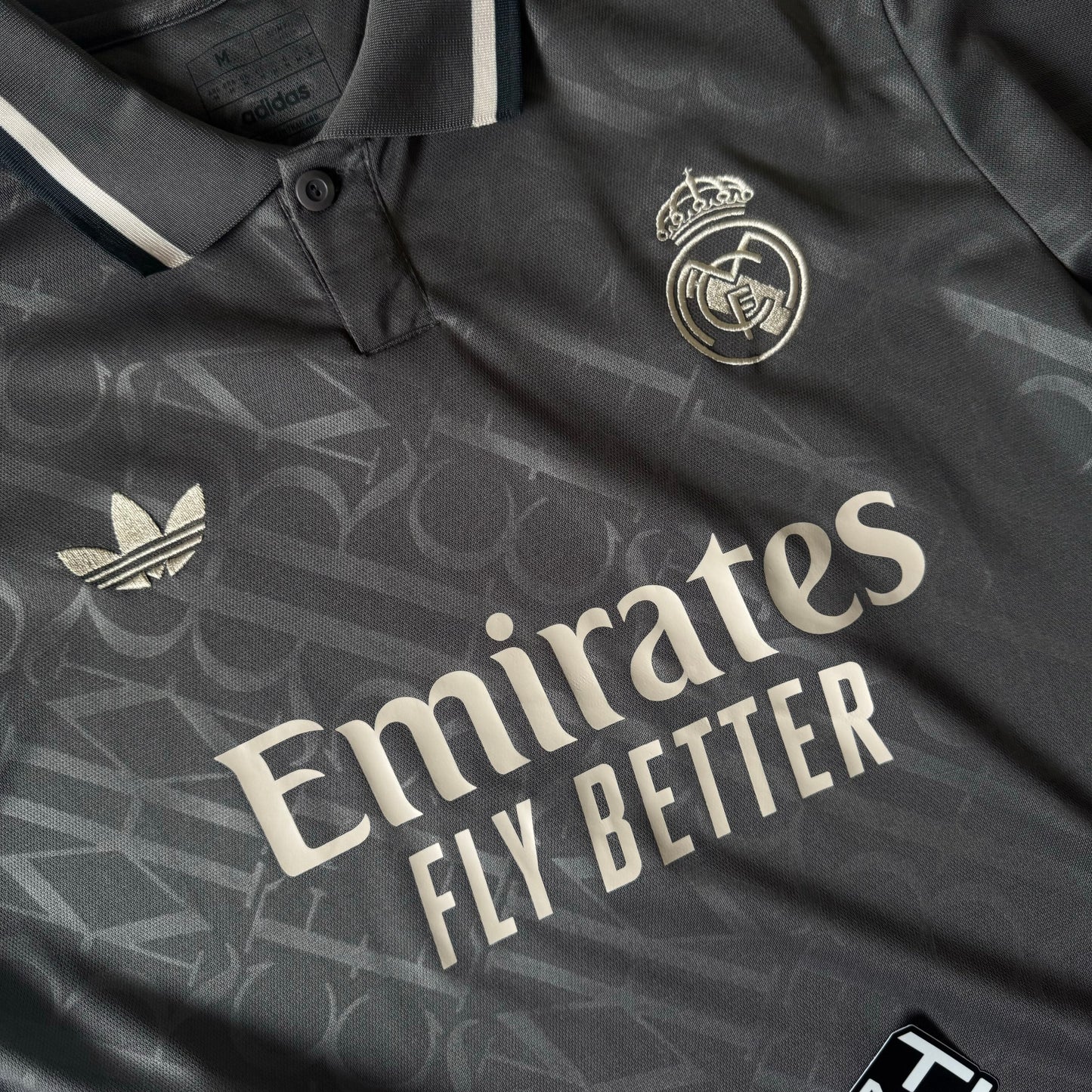 REAL MADRID THIRD JERSEY 2024/25 POLO CUSTOM DEMON SLAYER