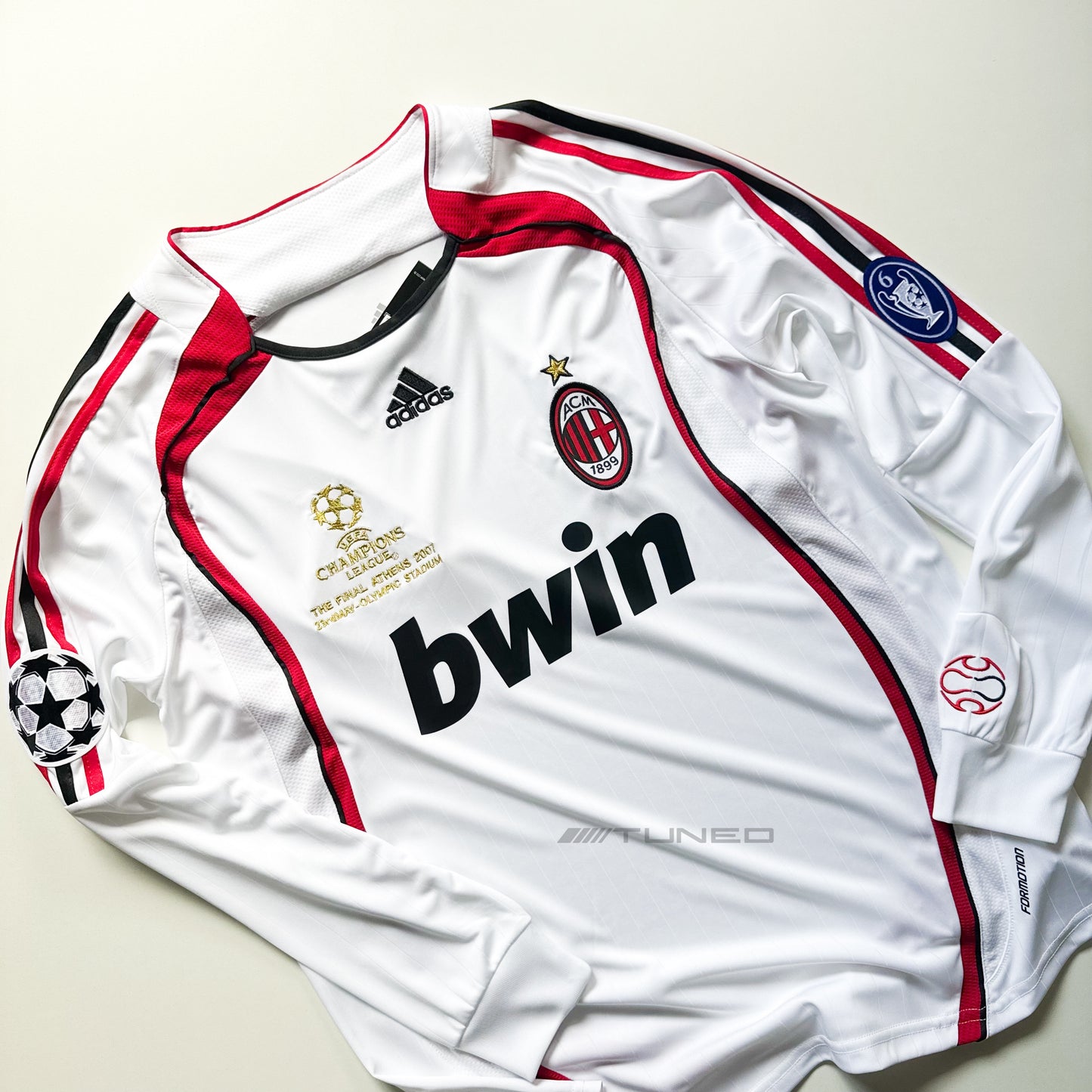 RETRO MILAN 2007 LONG SLEEVE + PATCHES