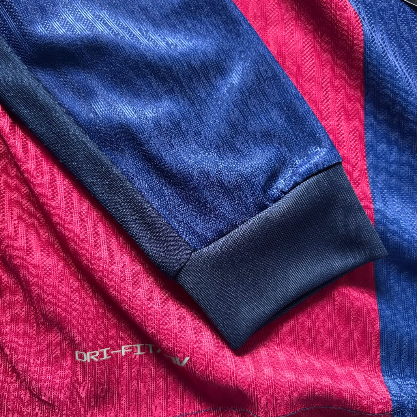 FC BARCELONA HOME KIT 2024/25 LONG SLEEVE AUTENTHIC