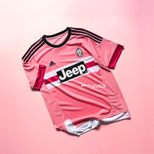 JUVENTUS AWAY KIT 2015/16 RETRO JERSEY PINK