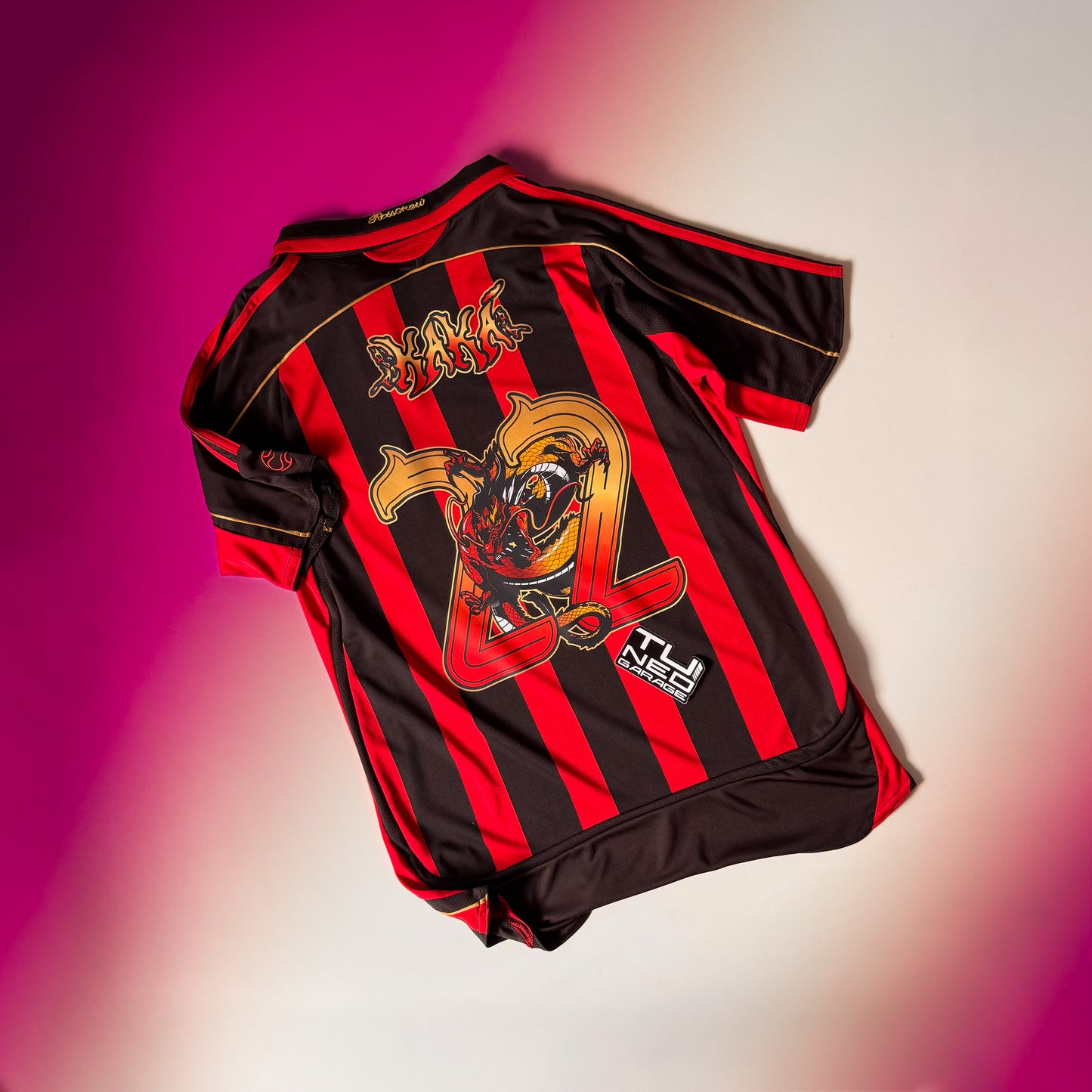 RETRO MILAN 2006 HOME JERSEY CUSTOM LIORA DRAGON