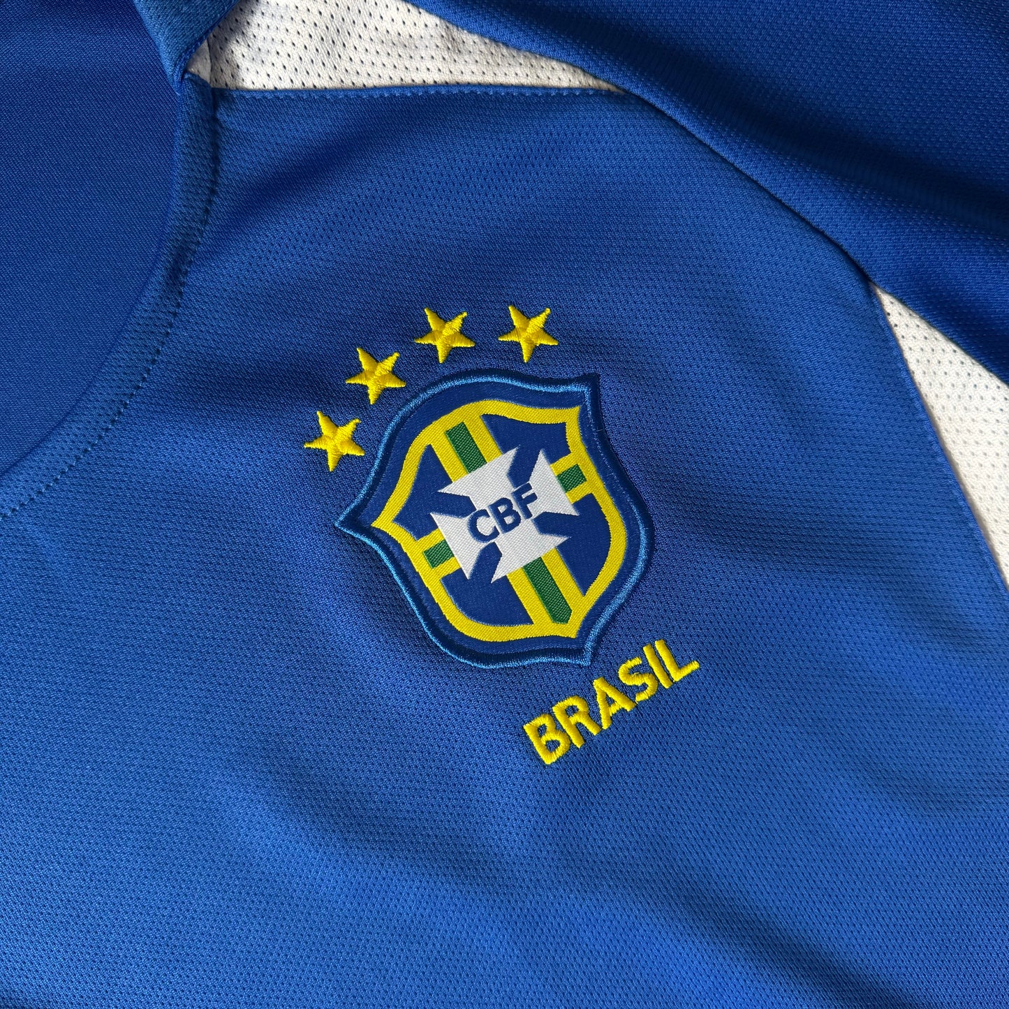 RETRO BRASIL 2002 JERSEY AWAY BLUE