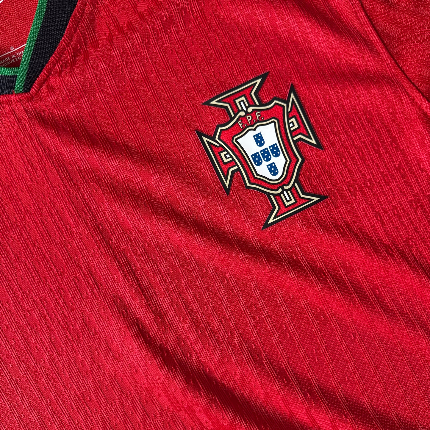 PORTUGAL HOME JERSEY 2024/25 LONG SLEEVE AUTENTHIC VERSION