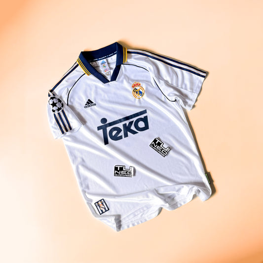 RETRO REAL MADRID HOME JERSEY 98