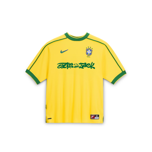 BRASIL 98 YELLOW CACTUS JACK JERSEY
