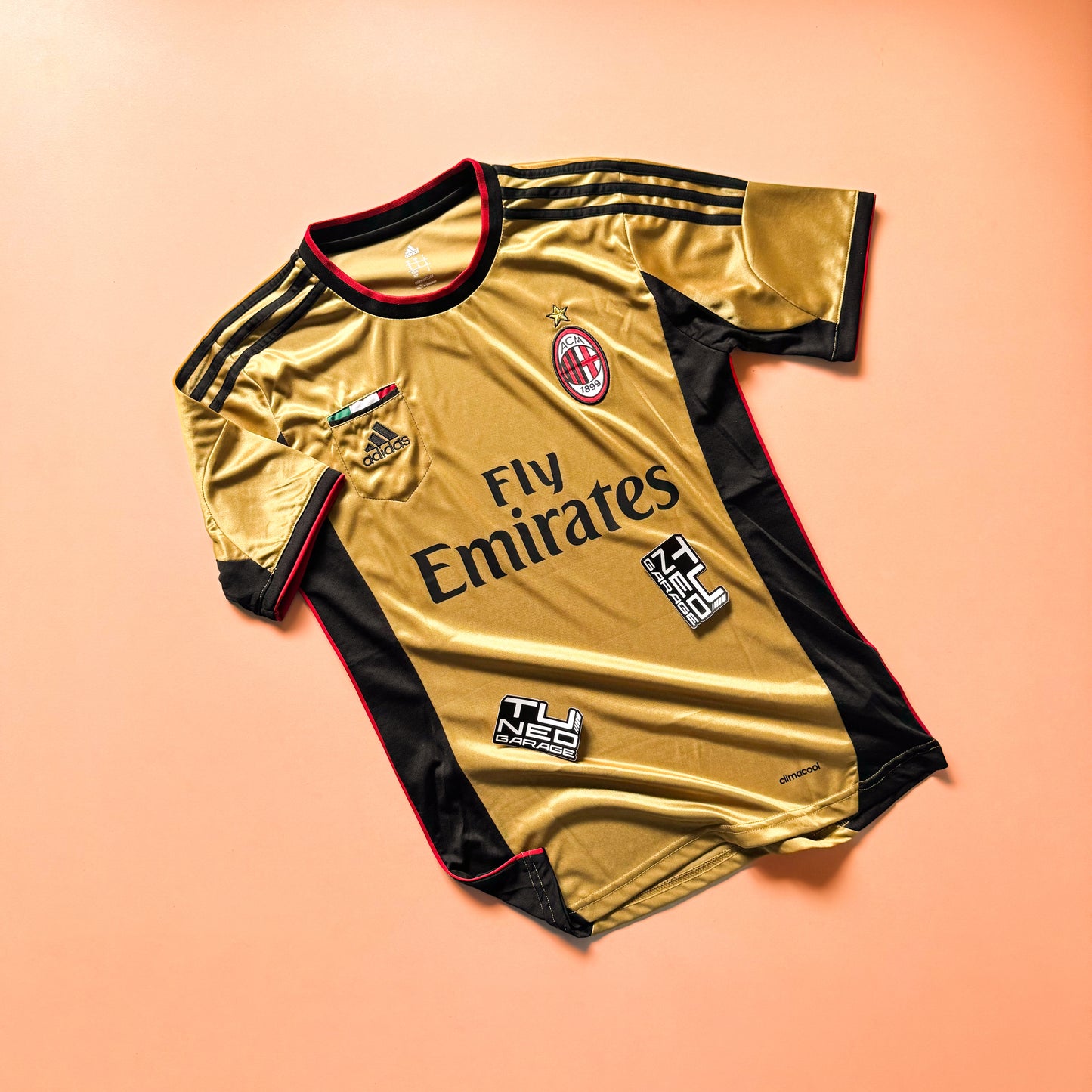 AC MILAN THIRD KIT 2013/14 RETRO JERSEY CUSTOM ANGELS