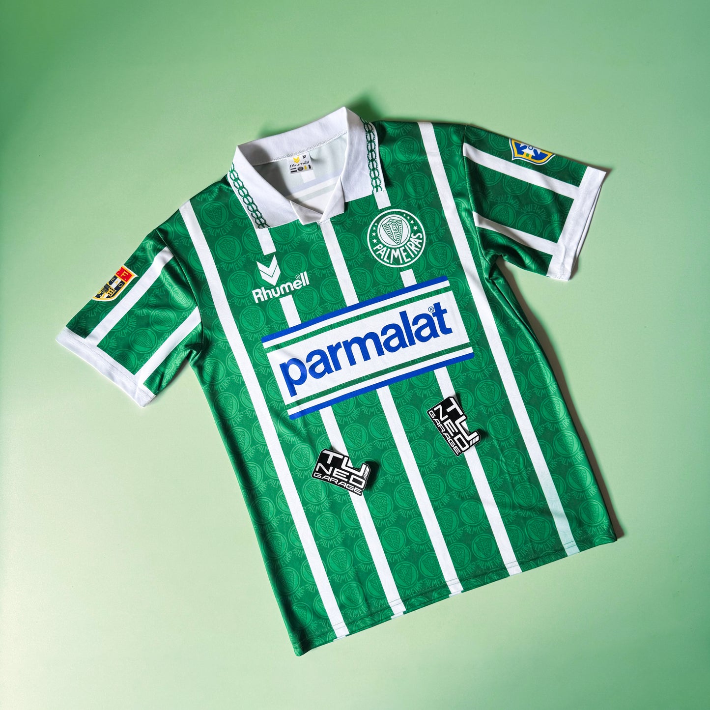 PALMEIRAS RETRO JERSEY 1994 HOME RHUMELL