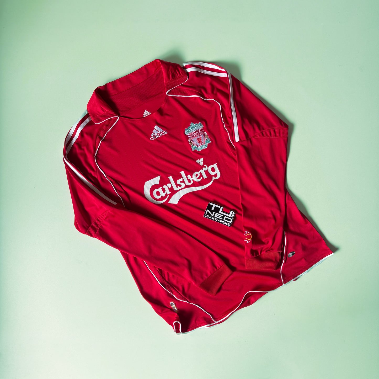 RETRO LIVERPOOL 2007/08 HOME JERSEY LONG SLEEVE