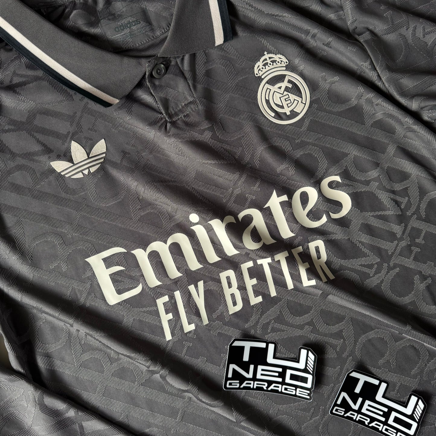 REAL MADRID THIRD JERSEY 2024/25 LONG SLEEVE AUTENTHIC VERSION