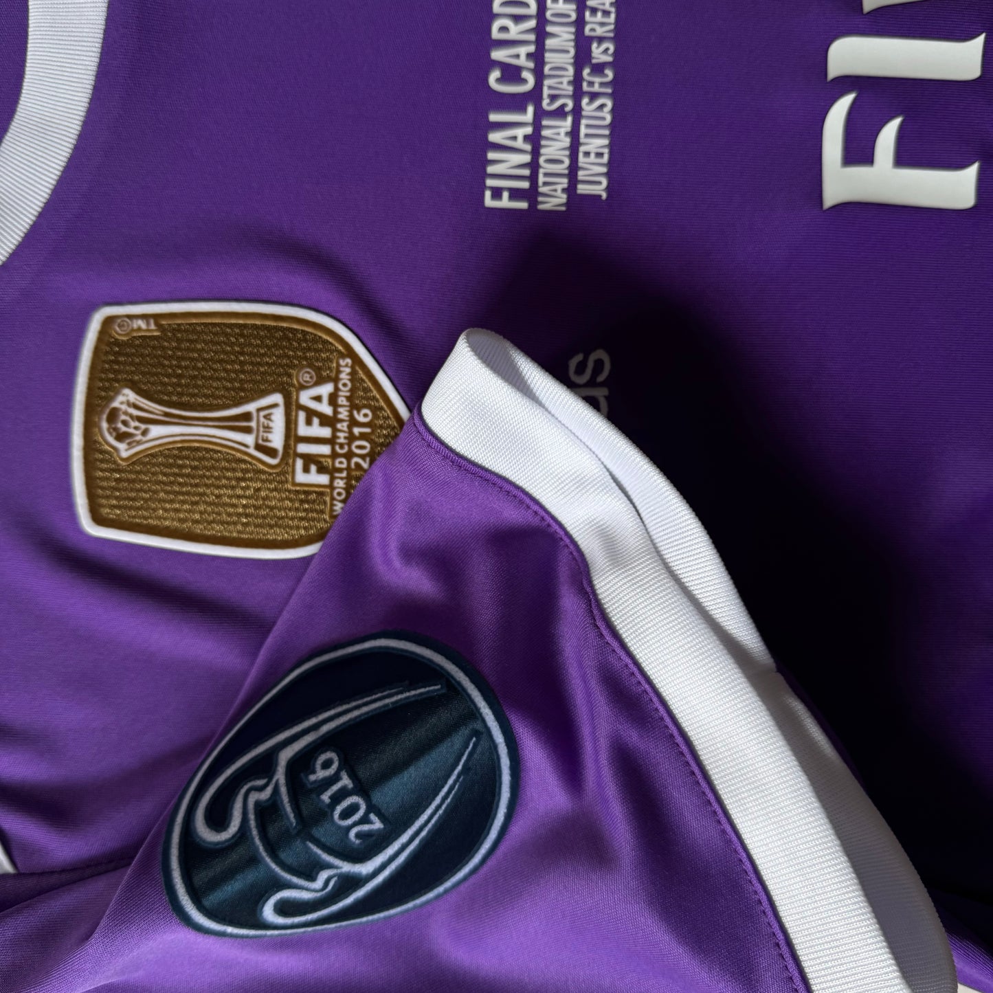 RETRO REAL MADRID THIRD 2016/17 PURPLE + PATCHES