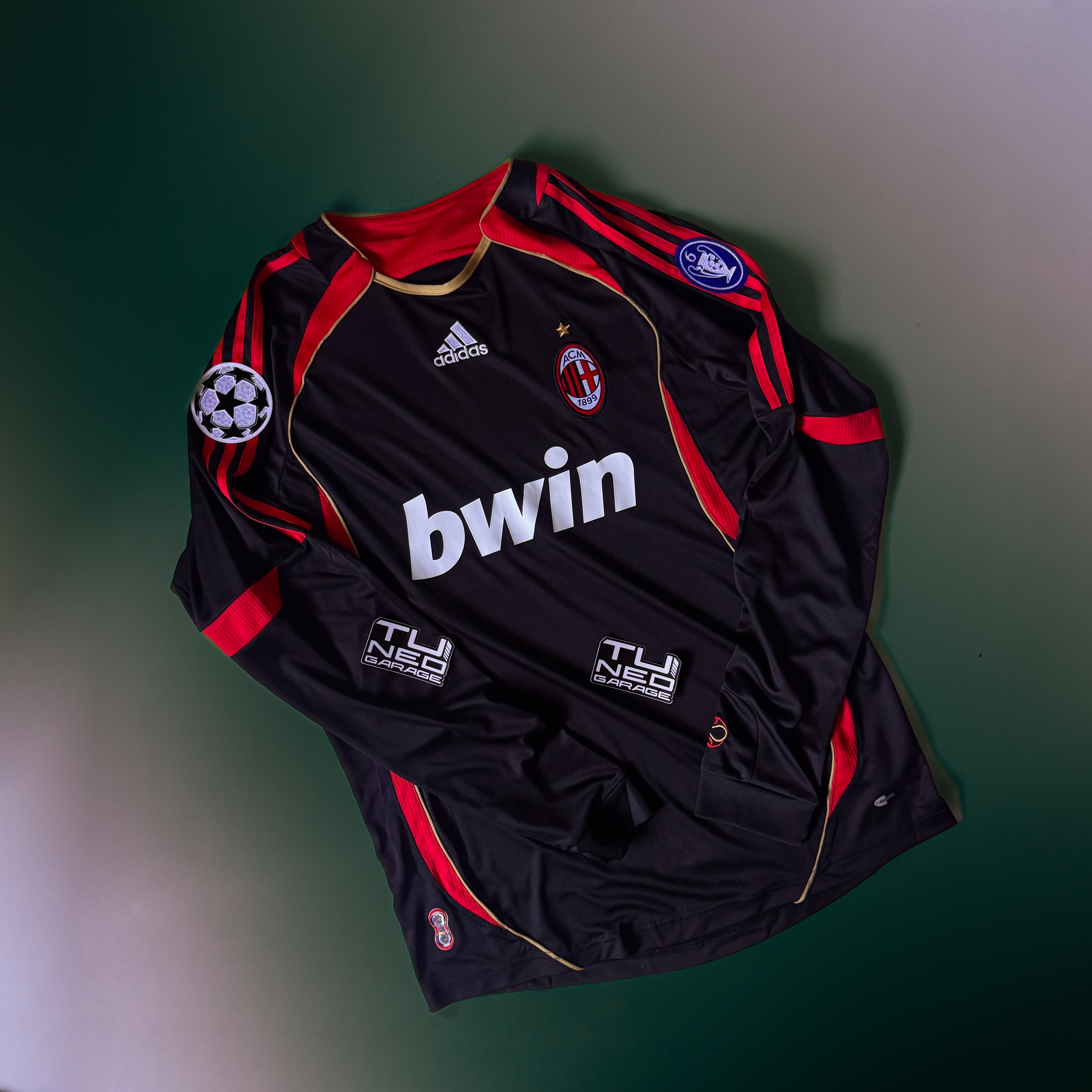 AC MILAN THIRD 2007/08 LONG SLEEVE JERSEY RETRO