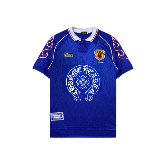 JAPAN 98 BLUE CHROME HEARTS JERSEY RETRO